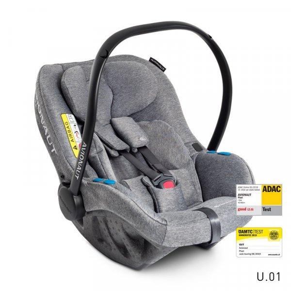 Avionaut Pixel autóshordozó 0-13kg - U.01 Gray-Melange