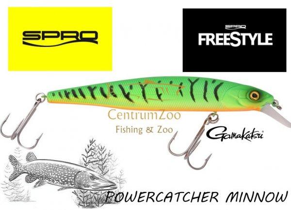 Spro Powercatcher Minnow 130 Sf 13Cm 15G - Matte Fire Tiger Uv (4385-602)
