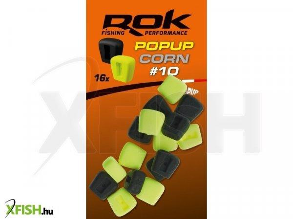 Rok Fishing Pop-Up Corn Ultra Pop-Up Gumicsali Natúr Sárga-Fekete 10 mm 16
db/csomag