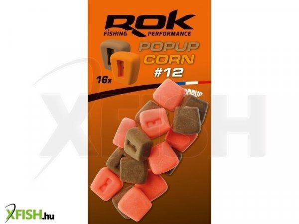 Rok Fishing Pop-Up Corn Ultra Pop-Up Gumicsali Natúr Barna-Narancssárga 12 mm
16 db/csomag