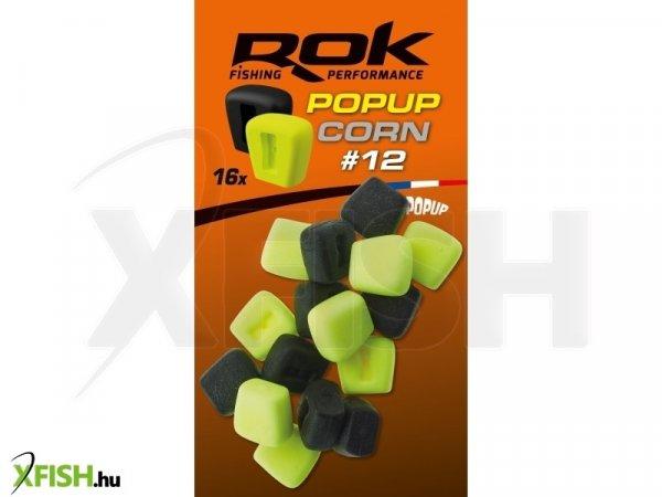 Rok Fishing Pop-Up Corn Ultra Pop-Up Gumicsali Natúr Sárga-Fekete 12 mm 16
db/csomag