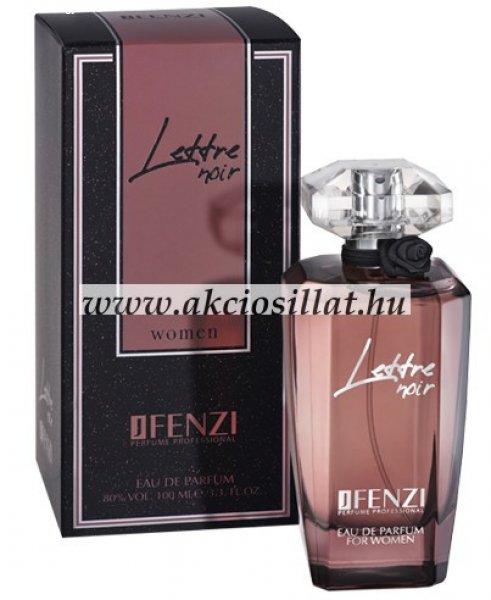 J.Fenzi Lettre Noir Women EDP 100ml / Lancome Tresor La Nuit parfüm utánzat
