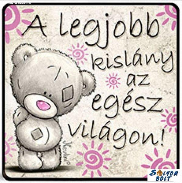 Hűtőmágnes, A legjobb kislány