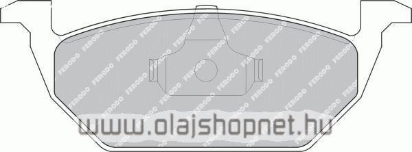 Skoda Fabia 1.0, 1.2, 1.4 i Első Fékbetét FERODO