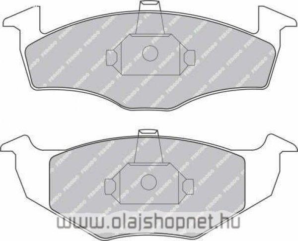 Skoda Fabia 1.0, 1.2, 1.4 i Első Fékbetét FERODO FELEMÁS BETÉT