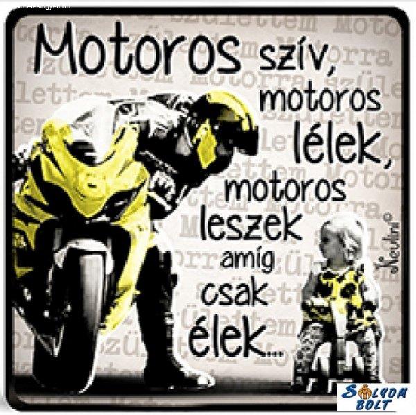 Hűtőmágnes, Motoros szív