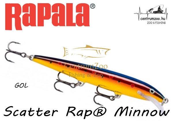 Rapala SCRM11 Scatter Rap® Minnow 11cm 6g wobbler - GOL