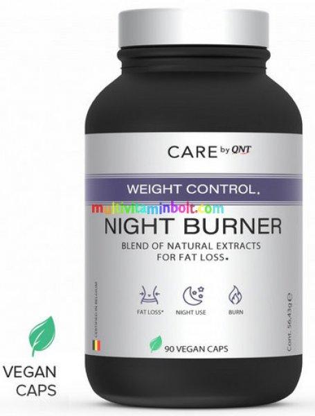 NIGHT Burner (Mental Health) 90 db kapszula, 30 adag, erős éjszakai
zsírégető - QNT