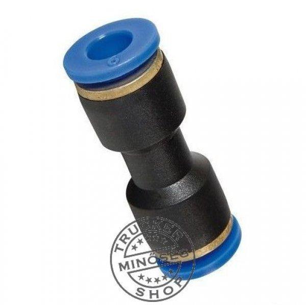 Gyorstoldó egyenes 10mm műanyag
