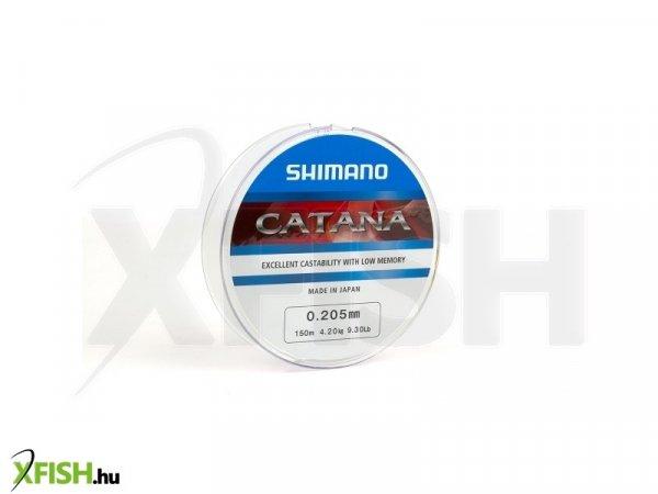 Shimano Line Catana Monofil Pergető Zsinór Szürke 150m 0,165mm 2,9Kg