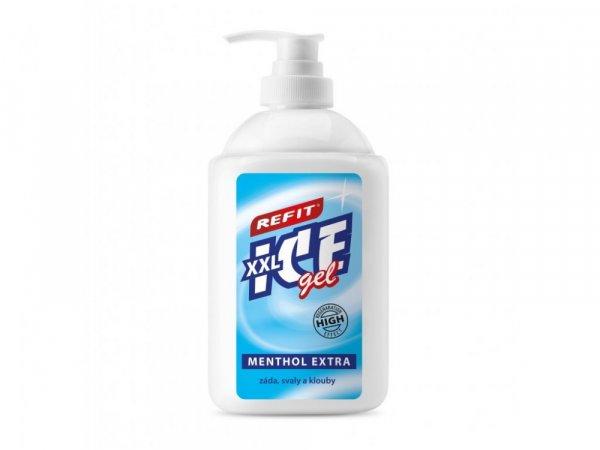 REFIT Ice Gel Mentol 2,5% 500 ml Pumpás flakonban
