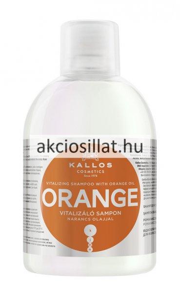 Kallos Kjmn Orange sampon narancs olajjal 1000ml