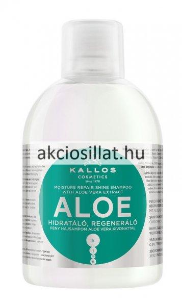 Kallos Kjmn Aloe Hidratáló Regeneráló sampon aloe vera kivonattal 1000ml