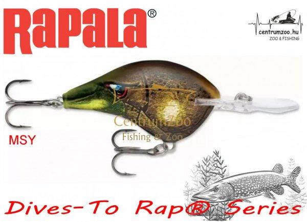 Rapala DT10 Dives-To Series - Crankbaits Ikes Custom 6cm 12g wobbler - Msy