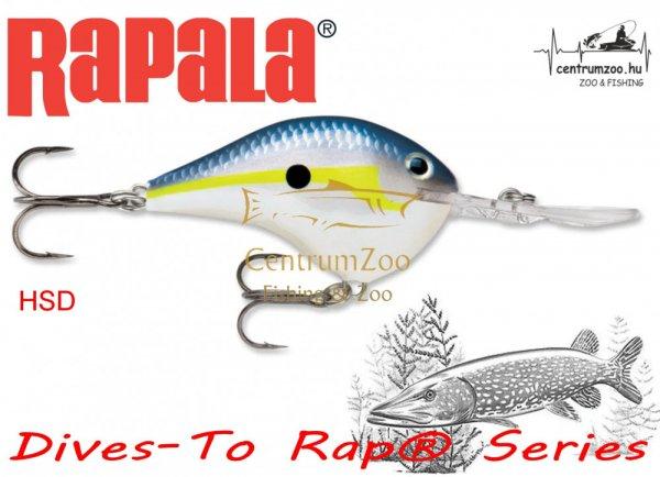 Rapala DT16 Dives-To Series - Crankbaits Ikes Custom 7cm 22g wobbler - HSD