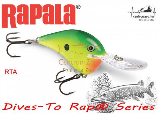 Rapala DT16 Dives-To Series - Crankbaits Ikes Custom 7cm 22g wobbler - RTA