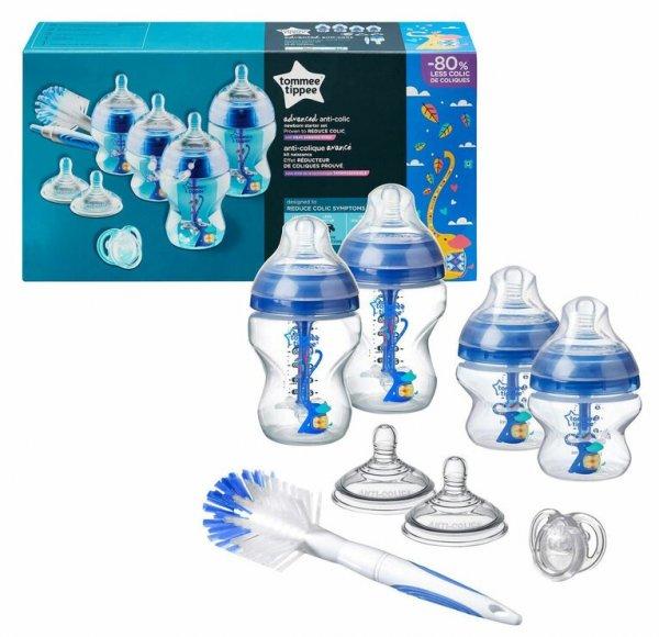 Tommee Tippee Advanced anti-colic cumisüveg szett - kék