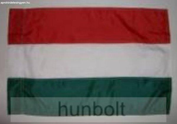 Nemzeti színű zászló 15x25 cm, 40 cm-es műanyag fehér pálcával