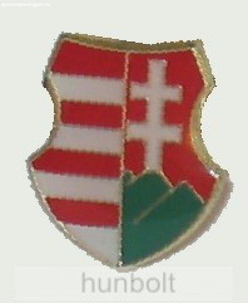 Kossuth címer jelvény 15 mm ezüst színű