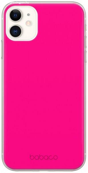 Babaco Classic 008 Apple iPhone 12 Mini 2020 (5.4) prémium dark pink szilikon
tok