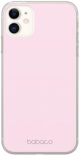 Babaco Classic 009 Apple iPhone 13 Mini (5.4) prémium light pink szilikon tok