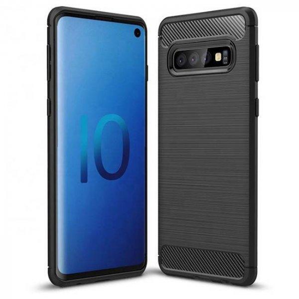 Huawei Mate 20 Lite Simple Black TPU - Fekete