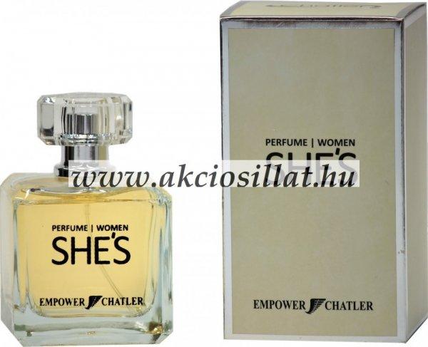 Chatler Empower She's EDP 100ml / Giorgo Armani Emporio Because It's
You parfüm utánzat 