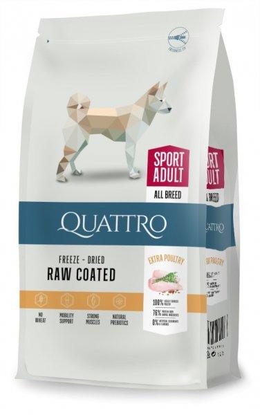 QUATTRO Dog All Breed Adult Sport /Active Extra Poultry 12 kg