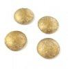 Cseh veg kaboson - Crystal Etched Gold - 18mm
