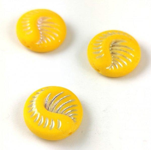 Fossil Coin gyöngy - Sunshine Matt AB - 19mm