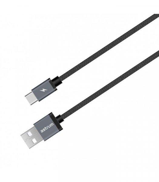 Astrum UT610 USB - Type-C 2.0 strapabíró erősített adatkábel fekete
A53061-B