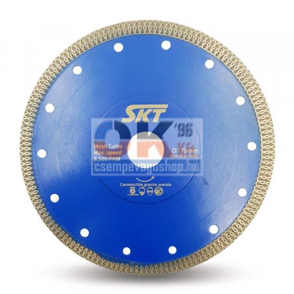SKT 525 vékony gyémánttárcsa száraz-vizes vágáshoz 180×22,2/25,4mm
(skt525180)