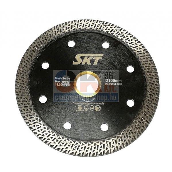 SKT 535 gyémánttárcsa száraz vágáshoz 105×22,2 mm (skt535105)