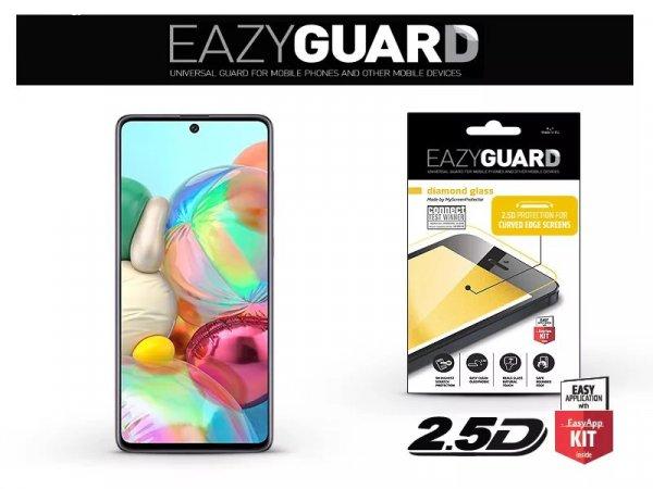 Samsung A715F Galaxy A71 gyémántüveg képernyővédő fólia - Diamond Glass
2.5D Fullcover - fekete