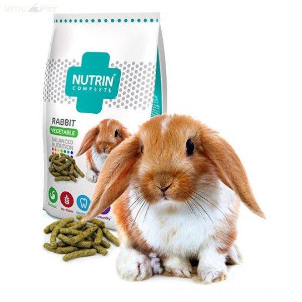 Nutrin Complete Rabbit Vegetable - Zöldséges nyúl eledel 400g