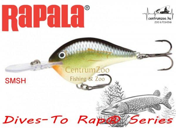 Rapala DT10 Dives-To Series - Crankbaits Ikes Custom 6cm 12g wobbler - Smsh