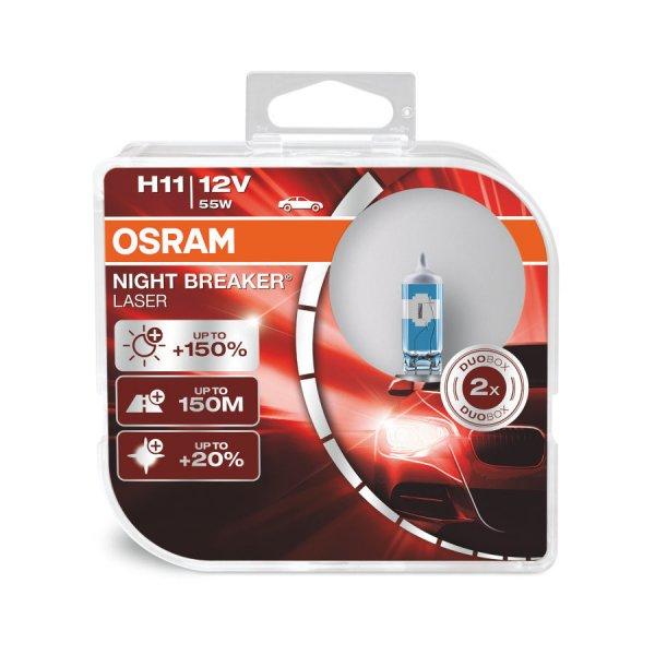 Osram H11 12V 55W +150% Night Breaker