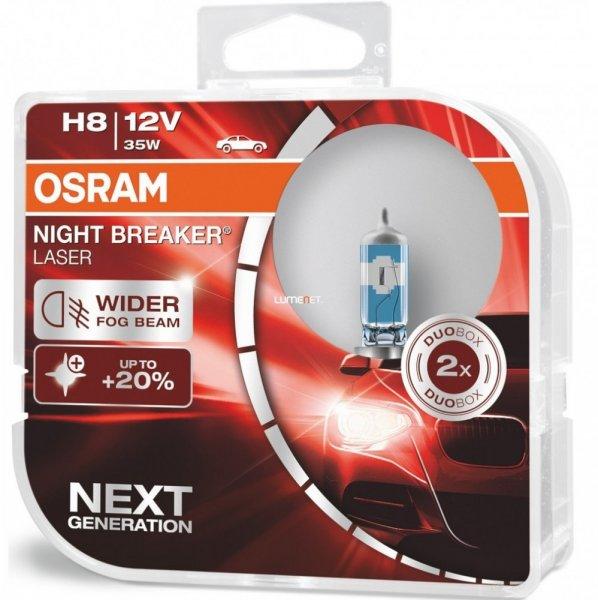 OSRAM H8 12V 35W Night Breaker Laser
