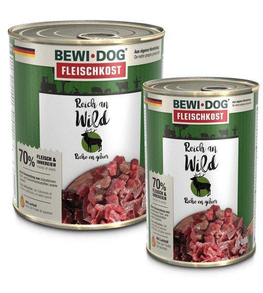 Bewi-Dog Színhús vadban gazdag 800 g 