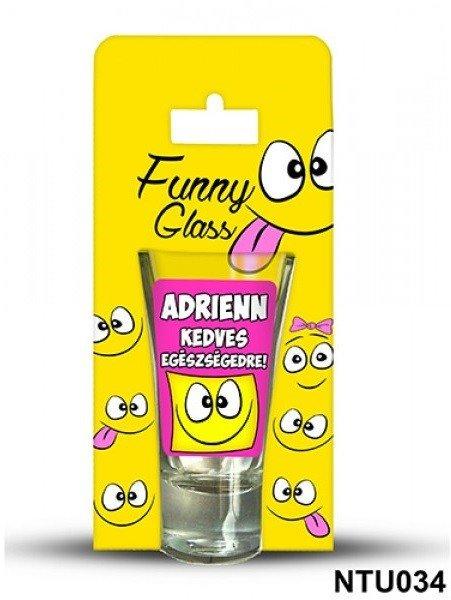 Adrienn pálinkás pohár