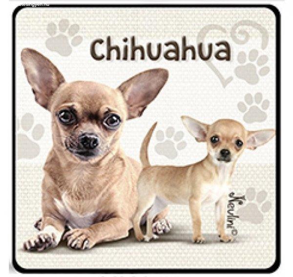 Kutyás hűtőmágnes, Chihuahua