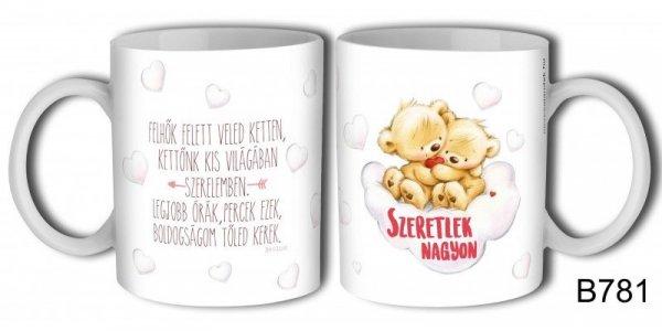 Szerelmes bögre, macik, Felhők felett veled ketten