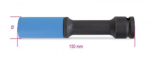 Beta 720LCL 19 gépi dugókulcs kerékanyákhoz színes polimer betétekkel
hosszú kivitel