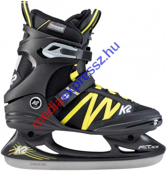 K2 FIT Ice Pro black/yellow jégkorcsolya