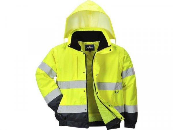 C468 - HiVis 2 az 1-ben kabát - Sárga