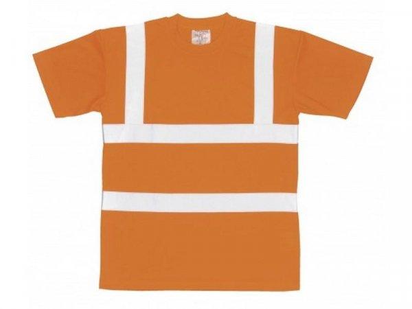 RT23 - Jól láthatósági póló vasúti dolgozók részére - narancs