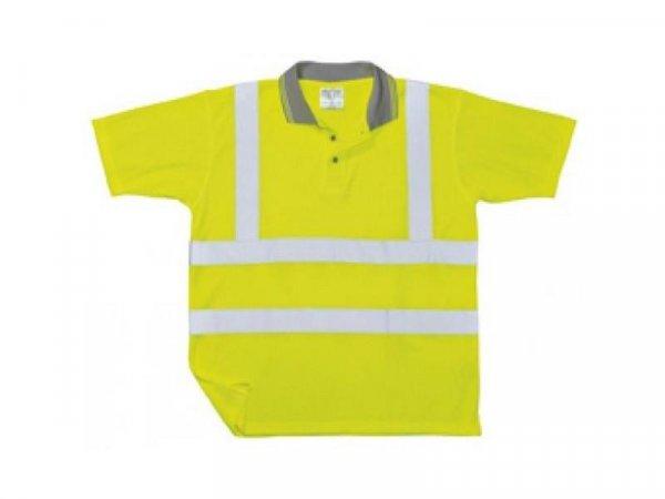 S177 - Hi-Vis Comfort teniszpóló - sárga