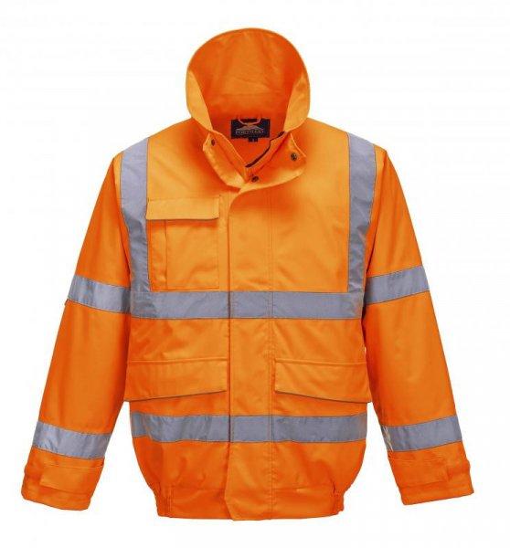S591 - Extreme bomber kabát - narancs
