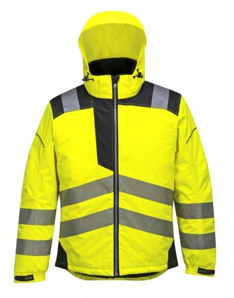 T400 - Vision Hi-Vis télikabát - sárga / fekete