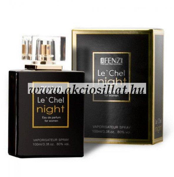 J.Fenzi Le'Chel Night EDP 100ml / Chanel Noir parfüm utánzat